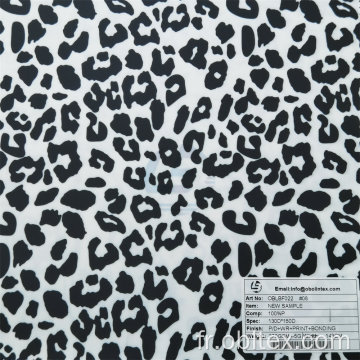 Tissu de serre-serre en polyester obbf022 avec imprimé